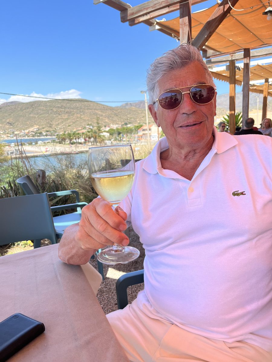 Jacq Vandersteen enjoying life abroad